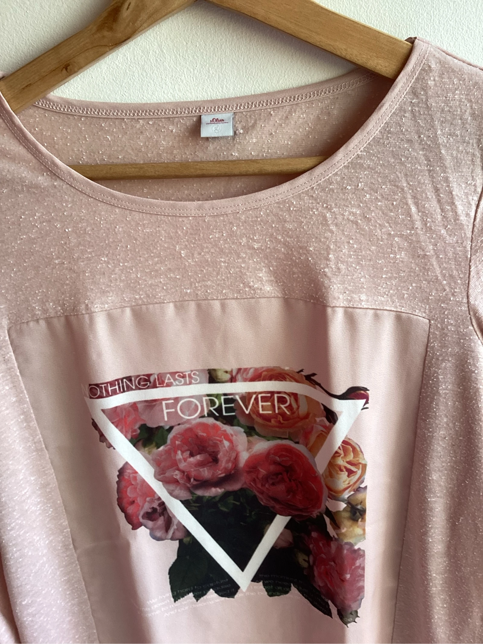 3/4 sleeve T-shirt s.Oliver xs – photo 2